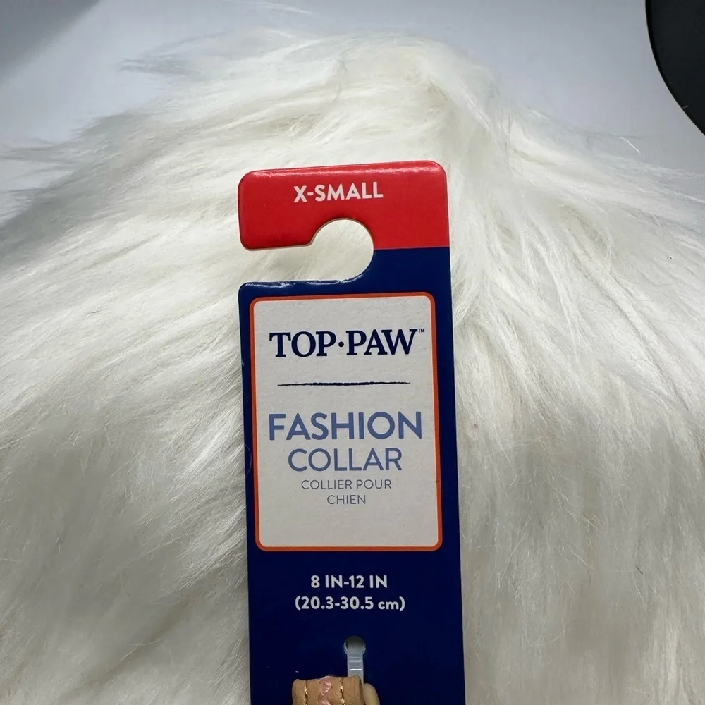 🩷5/$10 Top Paw Tan Fashion Collar for pets